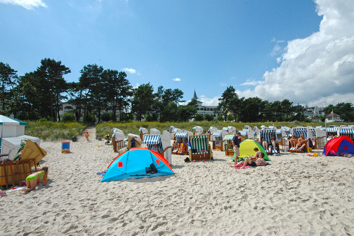 Sommer Wetter Ostseebad Binz