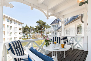 Haus Strelasund Appartement 11 Balkon
