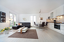 Residenz Margarete Appartement 1.1 Wohnzimmer