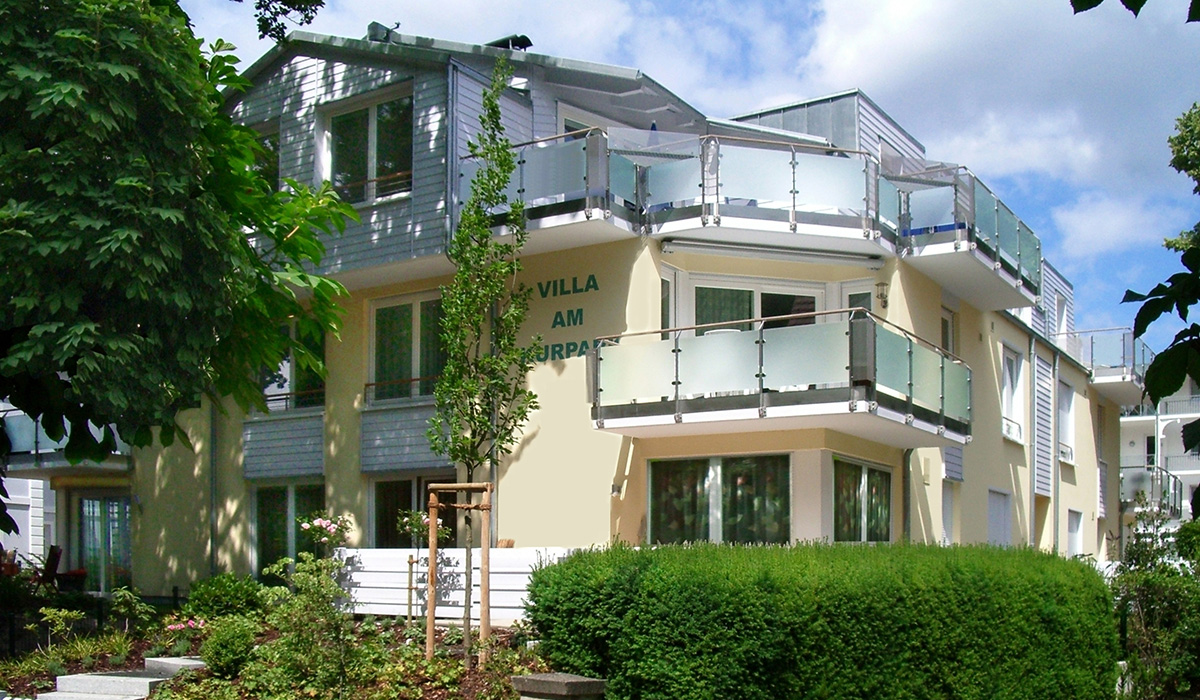 Villa am Kurpark in Binz Das Haus Ferienwohnung Binz