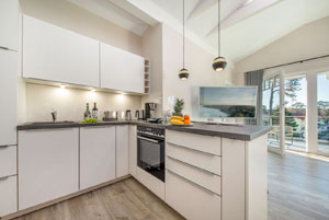 Villa Düne 4 Appartement 8 Kueche