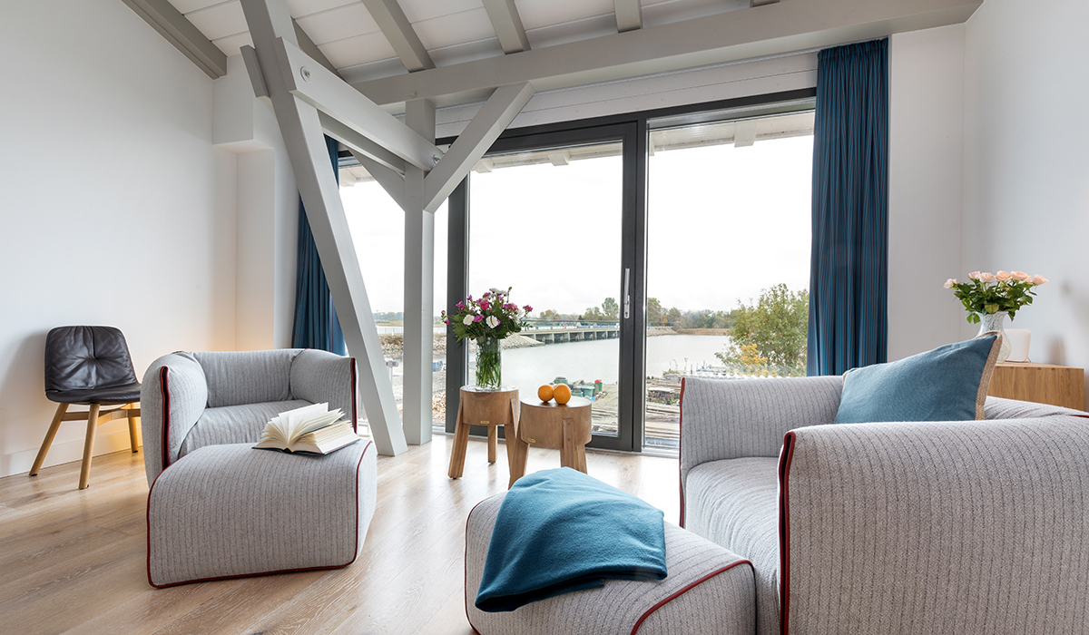 „Alte Scheune am Focker Strom“ - Ferienhaus auf Ummanz Appartement Ferienhaus Sea Lounge mit Panoramablick OG